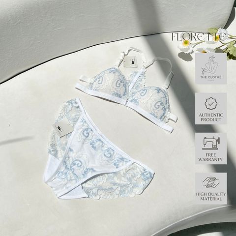  SET BRALETTE FLORETTE 