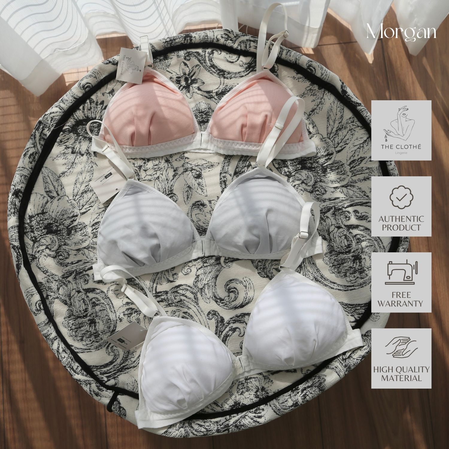  ÁO BRA COTTON MORGAN 