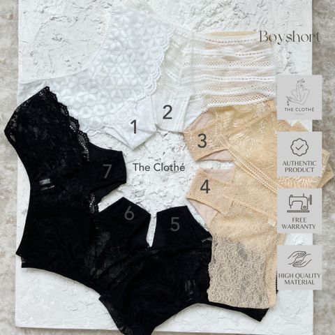  QUẦN LÓT REN BOYSHORT 