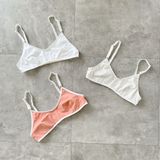  ÁO BRA COTTON BACK LOCK LINE SỢI SỒI TỰ NHIÊN 