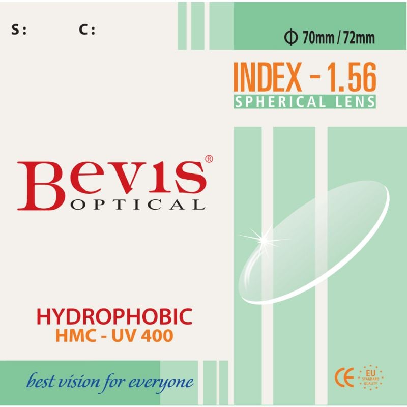 BEVIS 1.56 CHỐNG PHẢN QUANG, SIÊU TRƠN, UV400