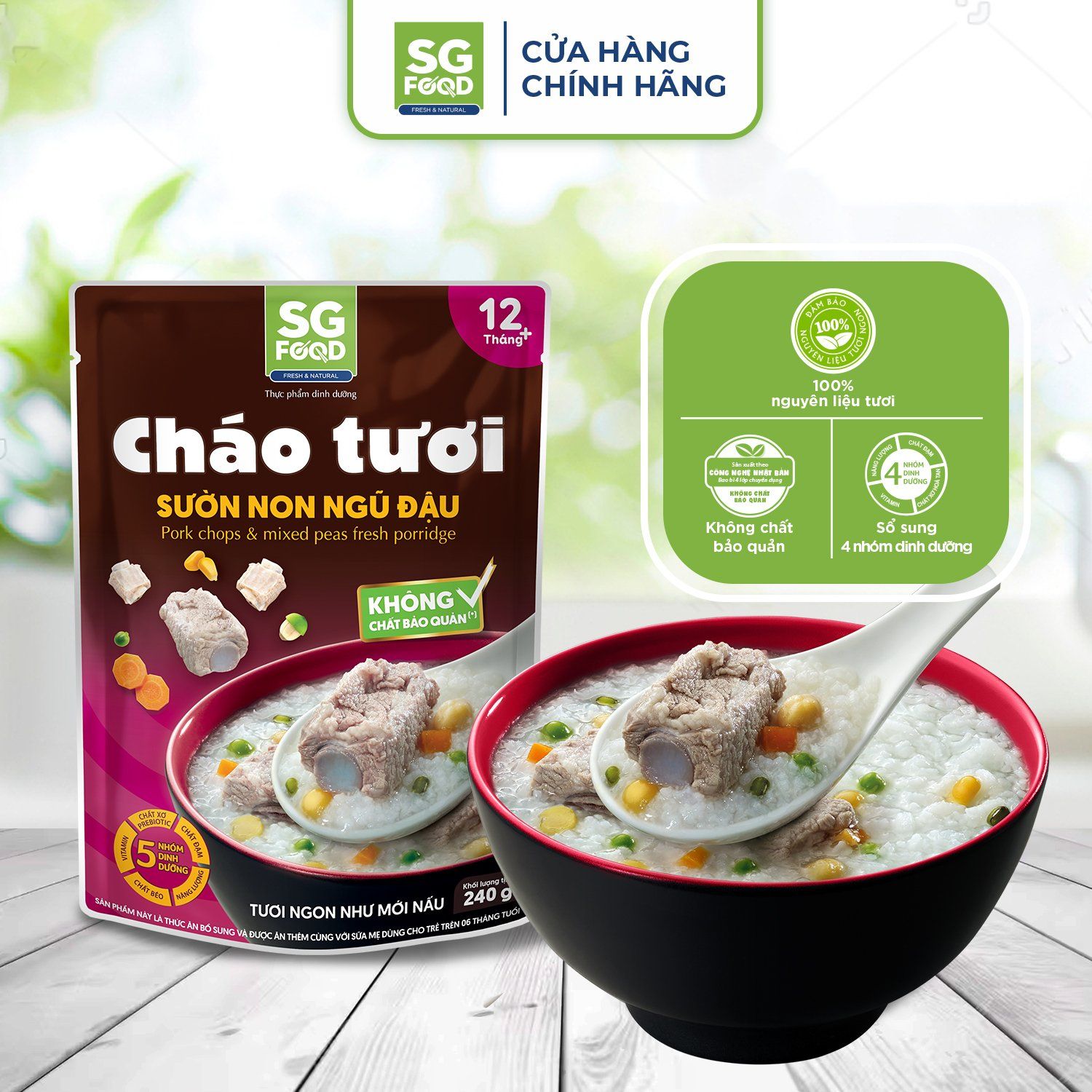chao tuoi suon non ngu dau 240g