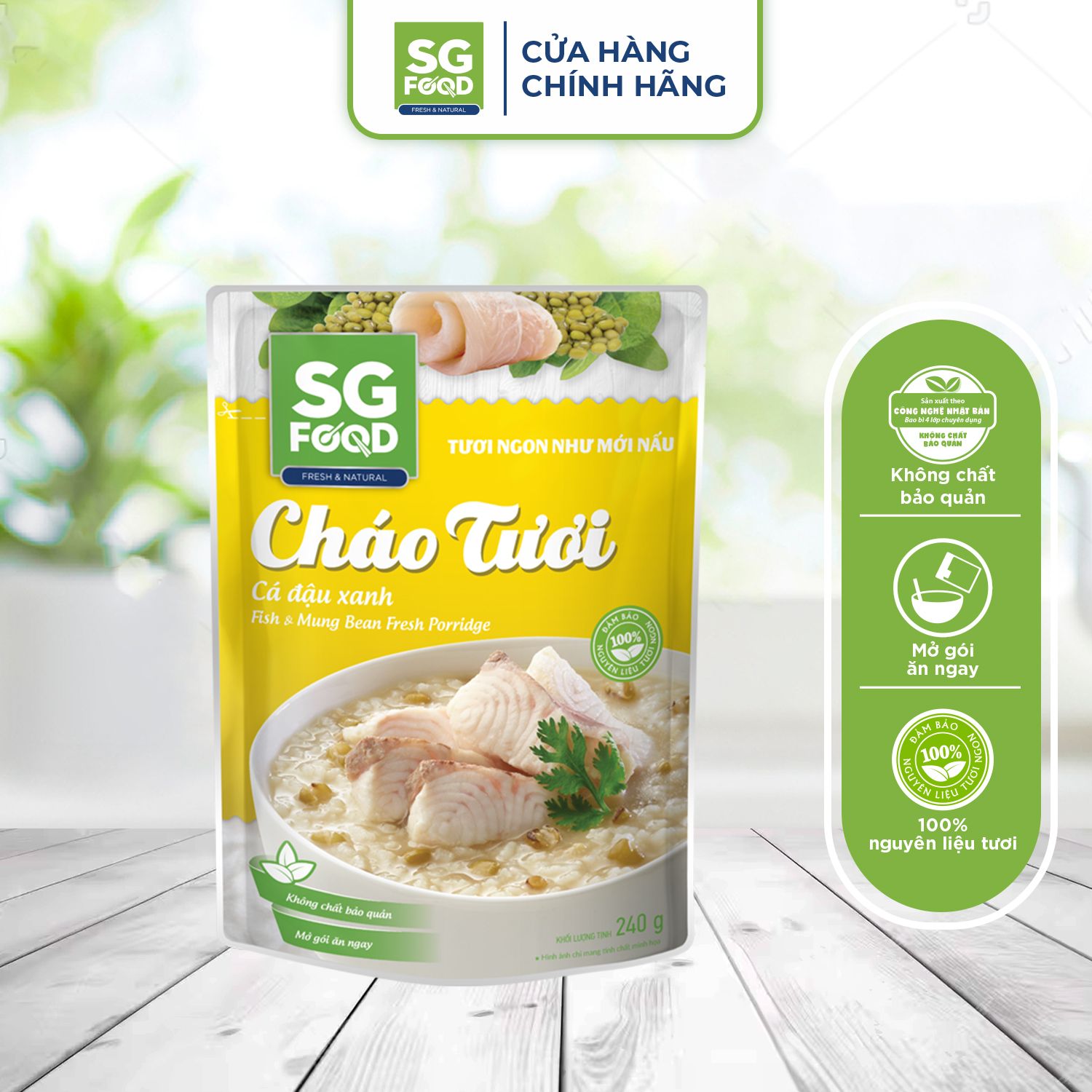 chao tuoi deli ca dau xanh 240g