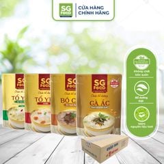 thung 30 goi chao bo duong to yen ca hoi ga ac nhan sam bo cau yen mach hat sen bao ngu nhan sam va hat sen la dua