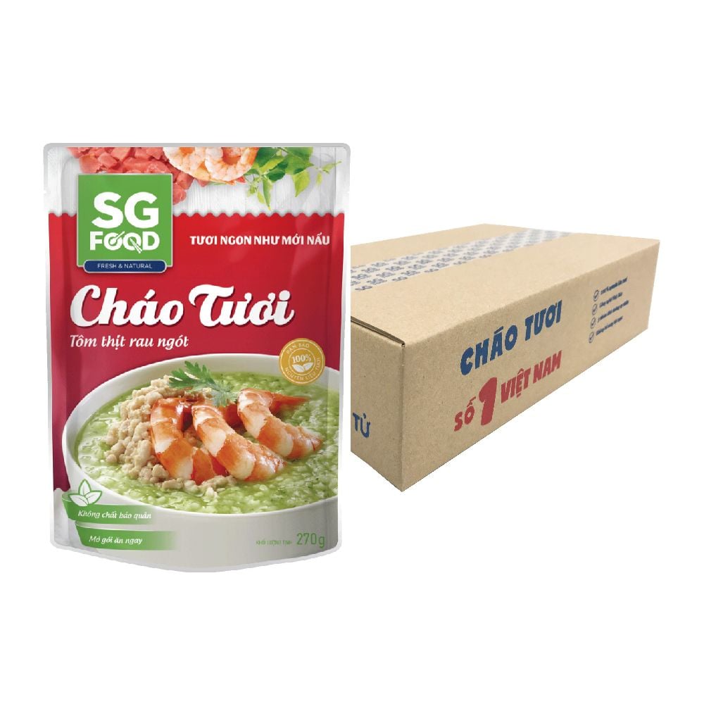 thung 30 goi chao tuoi deli tom thit rau ngot 240g