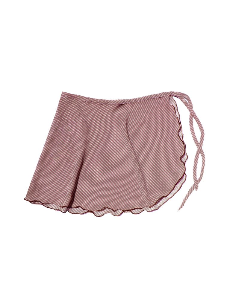  Váy họa tiết Sọc Nâu 