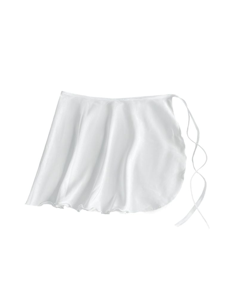 White Short Skirt Cover-Up