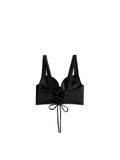  Áo bơi màu đen có gọng kèm mút nâng ngực - Push Up Black Top 