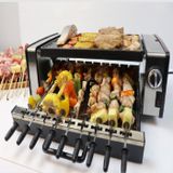  Bếp nướng không khói GM-H. Vừa nướng trên chảo vừa làm thịt xiên BBQ đồng thời. 