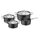  Bộ nồi Đức Fissler Luno Black 4 món. Chống dính cao cấp, tiện lợi cho người dùng. 