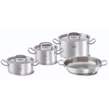  Bộ nồi Đức inox cao cấp Fissler Original Pro 4 món (nắp inox)-bán chạy, nấu ngon, an toàn cho sức khỏe, thân thiện với môi trường. 