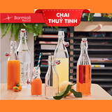  Chai thủy tinh Ý Bormioli Swing 100cl. Chất liệu thủy tinh an toàn. 