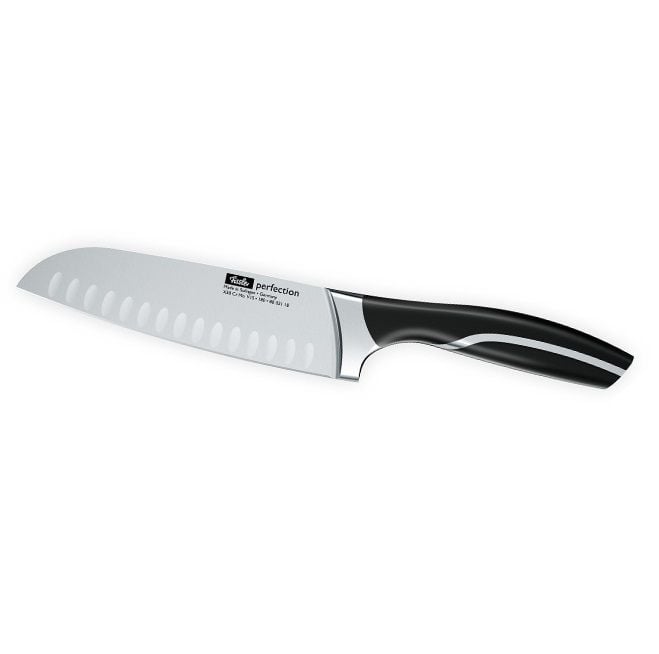  Dao Đức Santoku Fissler Perfection, chiều dài lưỡi dao: 14cm & 18cm. Đồ dùng nhà bếp cao cấp, lí tưởng cho các món Á. 