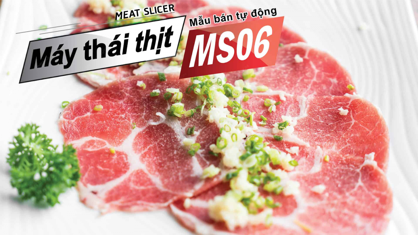  Máy Thái Thịt Gia Đình MS6 