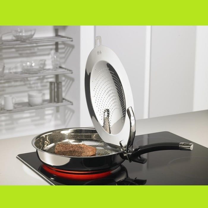  Nắp chảo chống văng dầu mỡ Đức Fissler, sự lựa chọn hoàn hảo cho các món chiên rán từ đơn giản đến công phu nhất. 