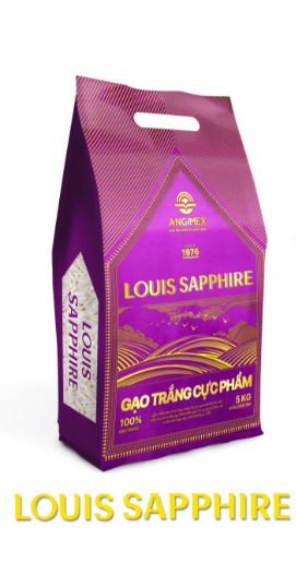  Gạo Louis Sapphire (ST25) ANGIMEX 5kg (Túi) 