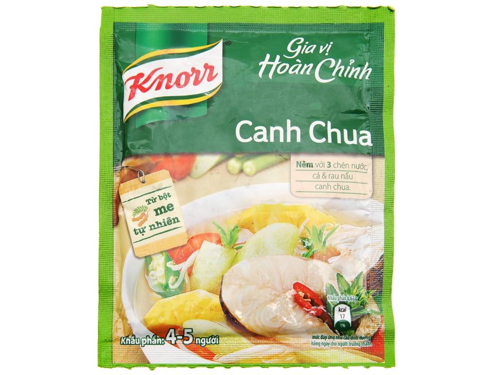  Gia vị canh chua Knorr 28g (Gói) 