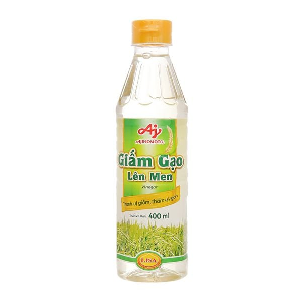  Giấm Gạo - Ajnomoto-Chai 400ml 