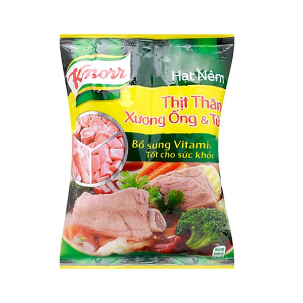  Hạt Nêm Thịt Thăn Xương Ống Và Tủy Knorr-Gói 400gr 
