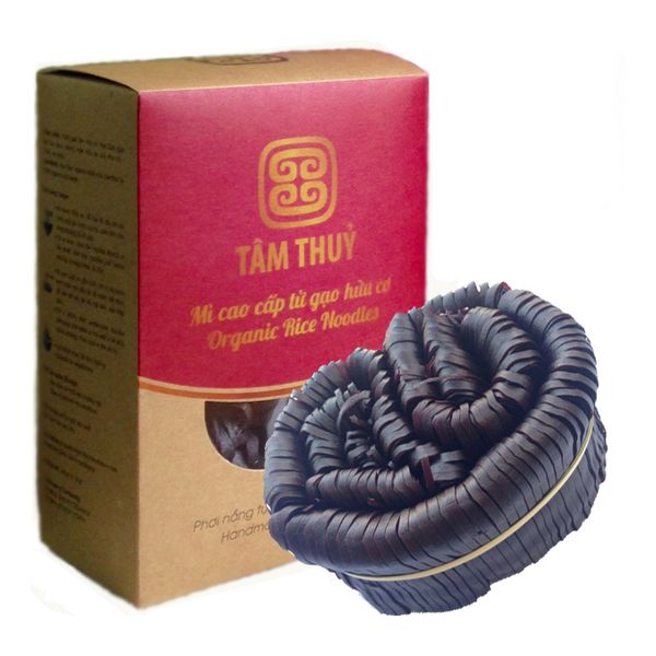  Mì gạo đen hữu cơ - Tâm Thủy - Hộp 400g 