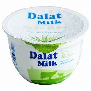  3 Hộp Sữa chua nha đam 100g DaLat milk 