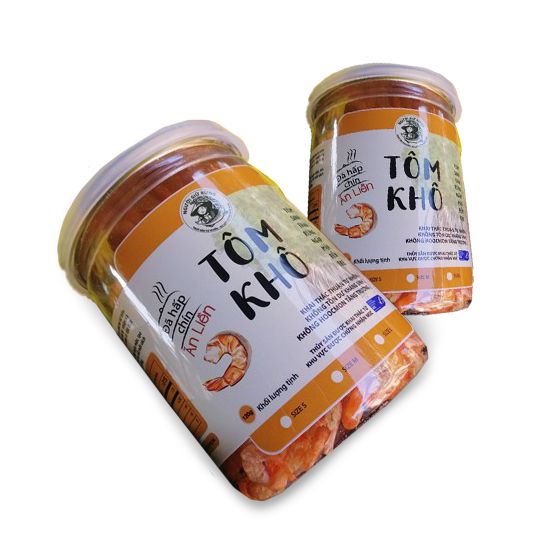  Tôm Khô Bến Tre ANFOODS - 120g 