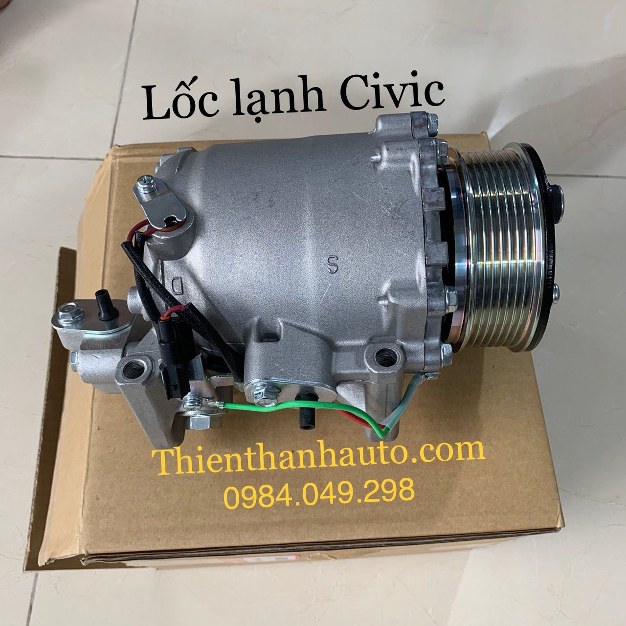 Lốc lạnh điều hòa Honda Civic đời 2006-2012 - Thienthanhauto.com