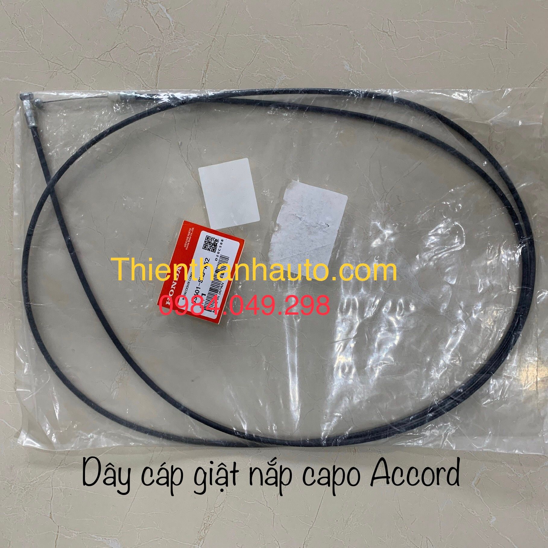 Dây cáp giật nắp capo Honda Accord - Phụ tùng ô tô Thiên thanh