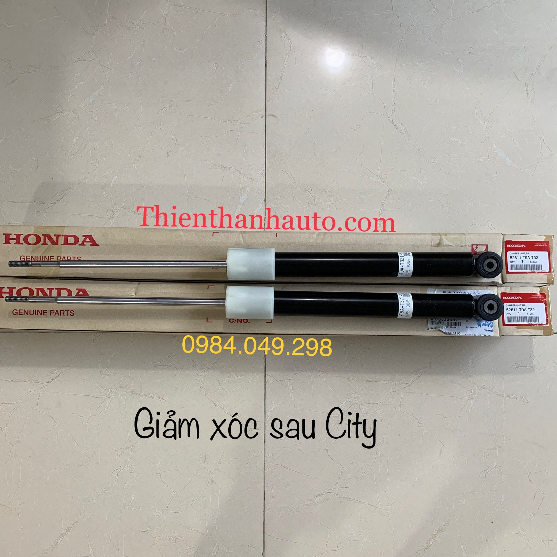 Giảm xóc sau Honda City chính hãng đời 2014-2021 - 52611T9AT32 - Thienthanhauto.com