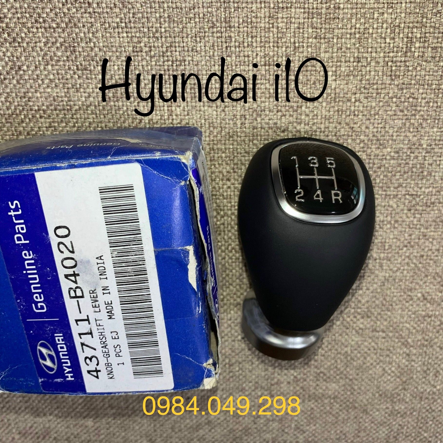 Tay nắm cần số Hyundai i10 đời 2015 chính hãng - Thienthanhauto.com