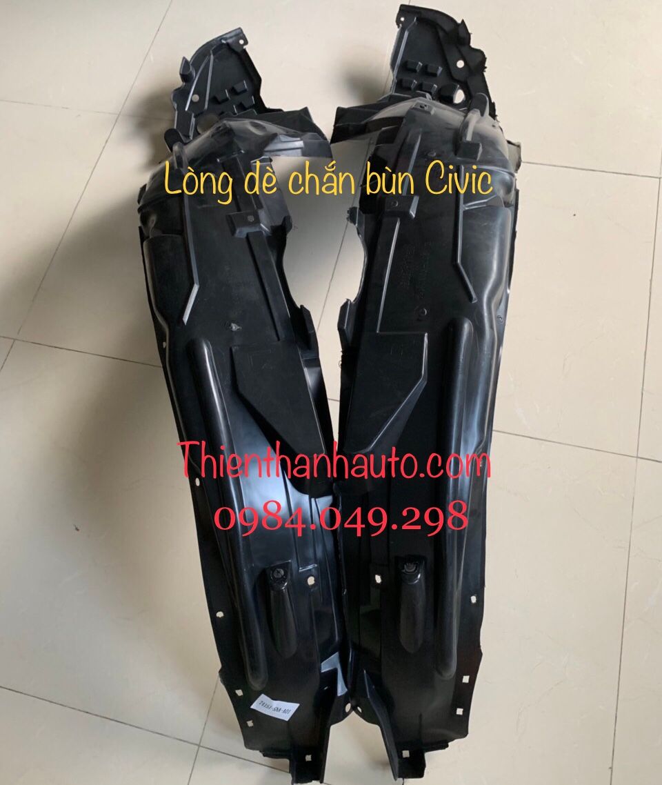 Chắn bùn lòng dè trước- sau Honda Civic chính hãng- Thienthanhauto.com
