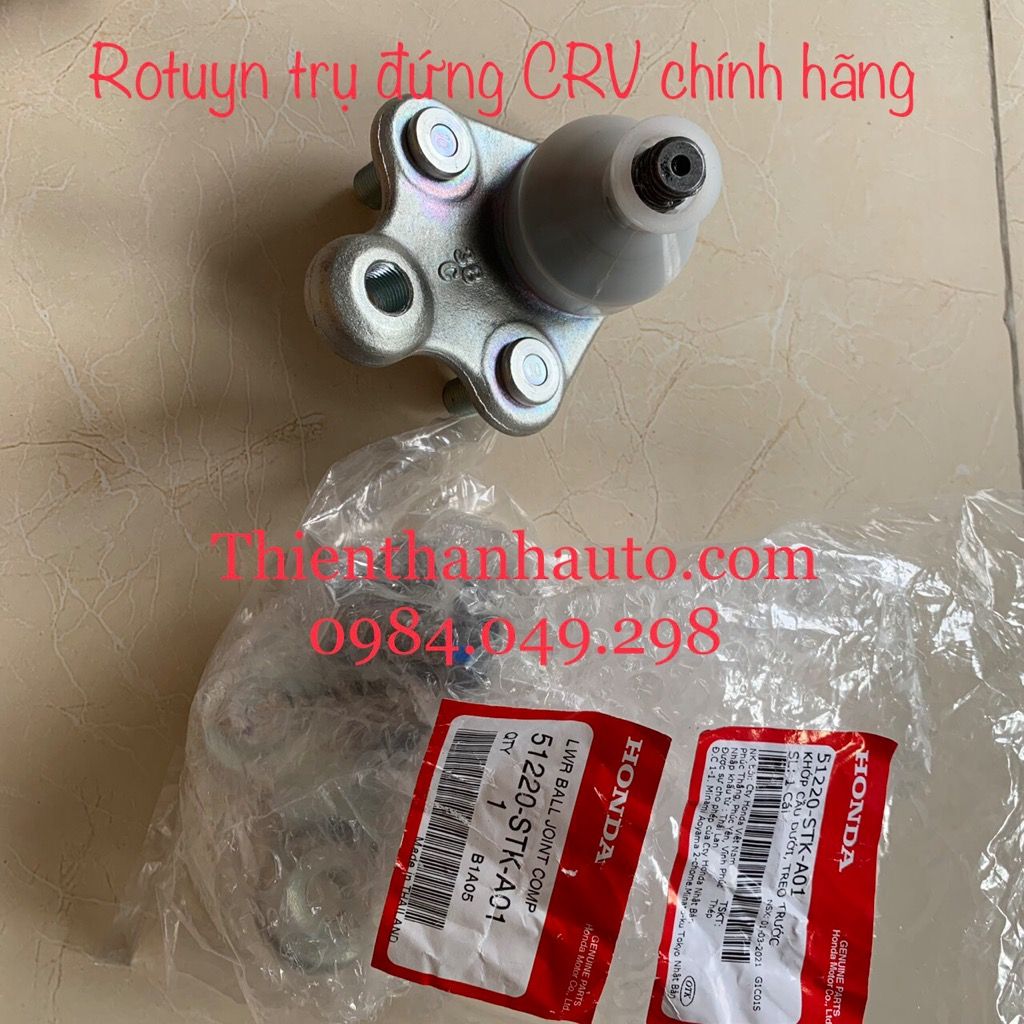 Rotuyn trụ đứng Honda CRV 2007-08-09-10-11-2012 chính hãng - 51220STKA01