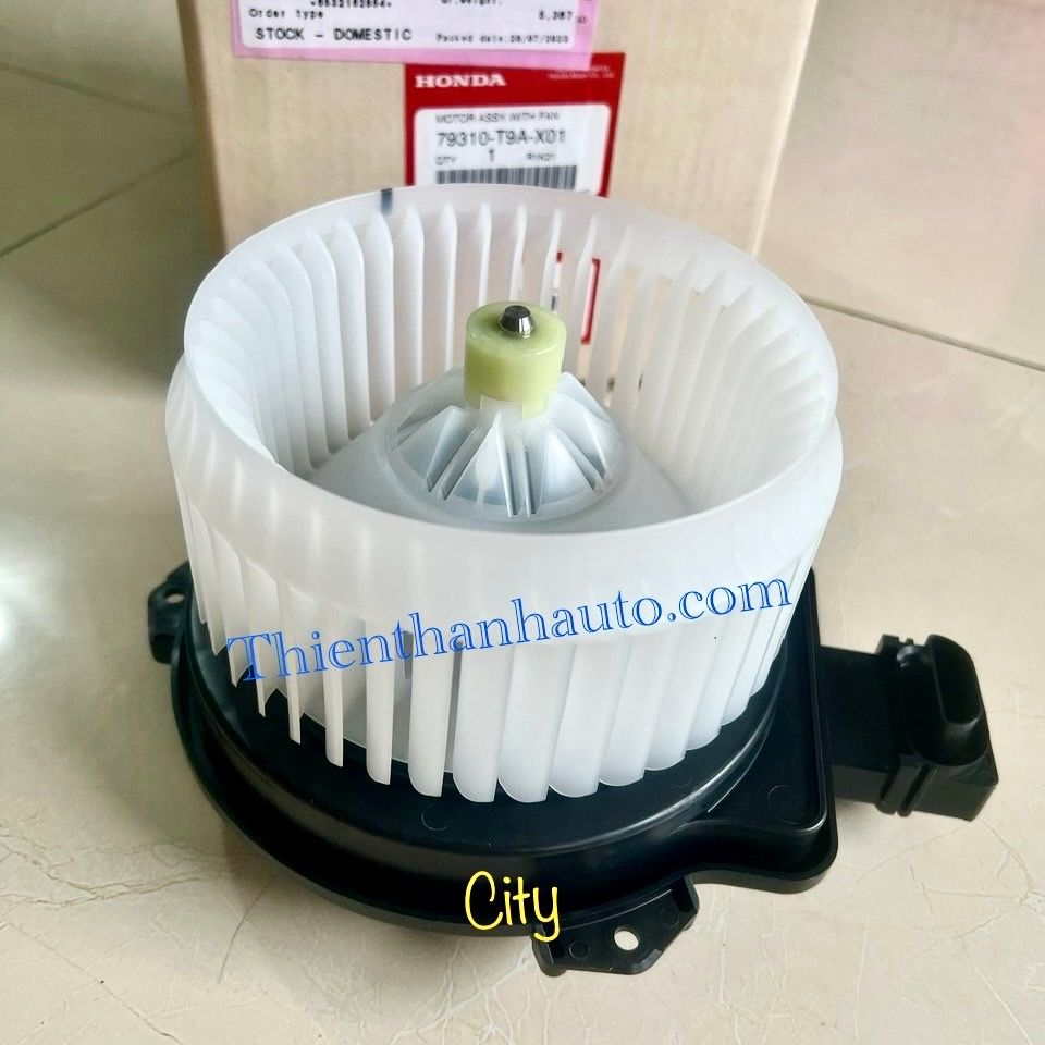 Mô tơ quạt điều hòa Honda City 2014-2021 chính hãng