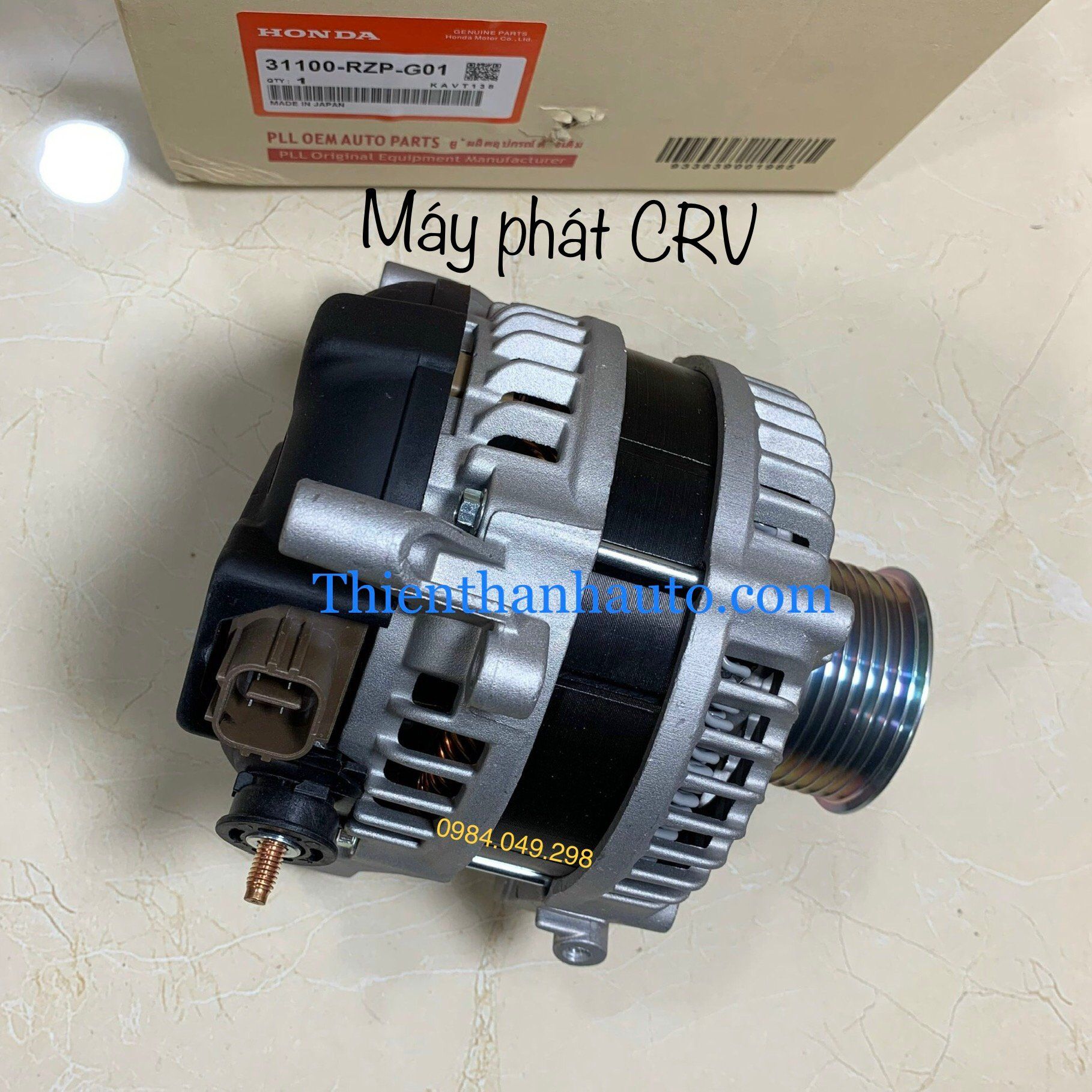 Máy phát điện Honda CRV 2.0 đời 2007-2012 - Xuất xứ Honda Japan