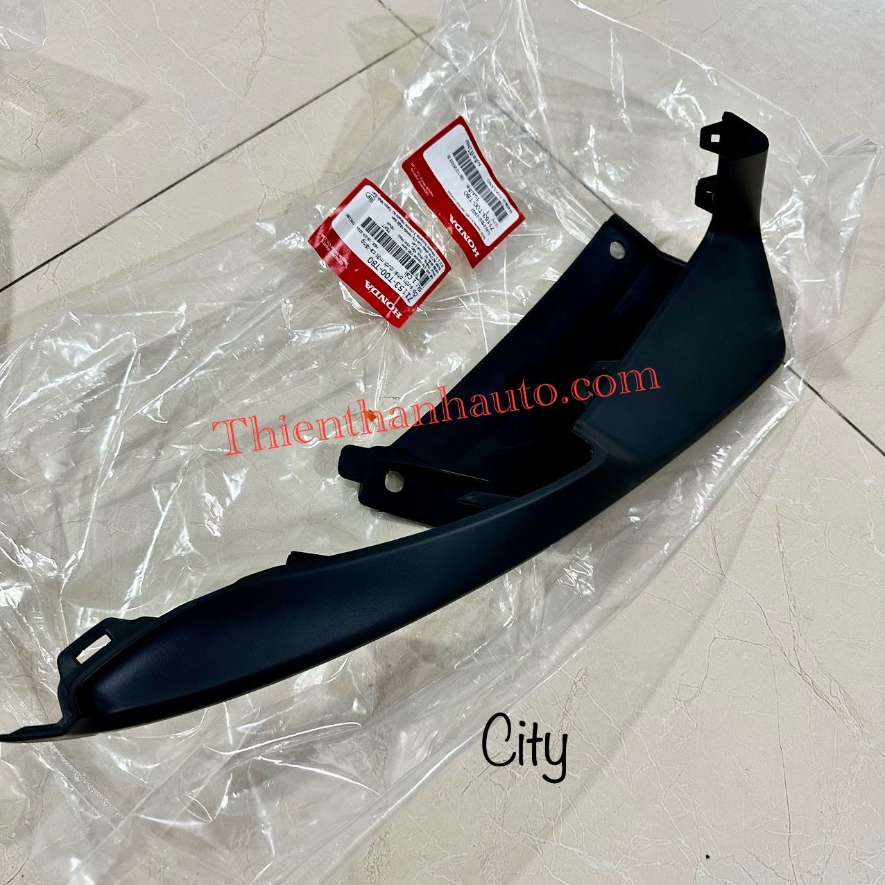 Ốp đèn gầm - ốp đèn cản trước Honda City 2022-2023-2024 chính hãng