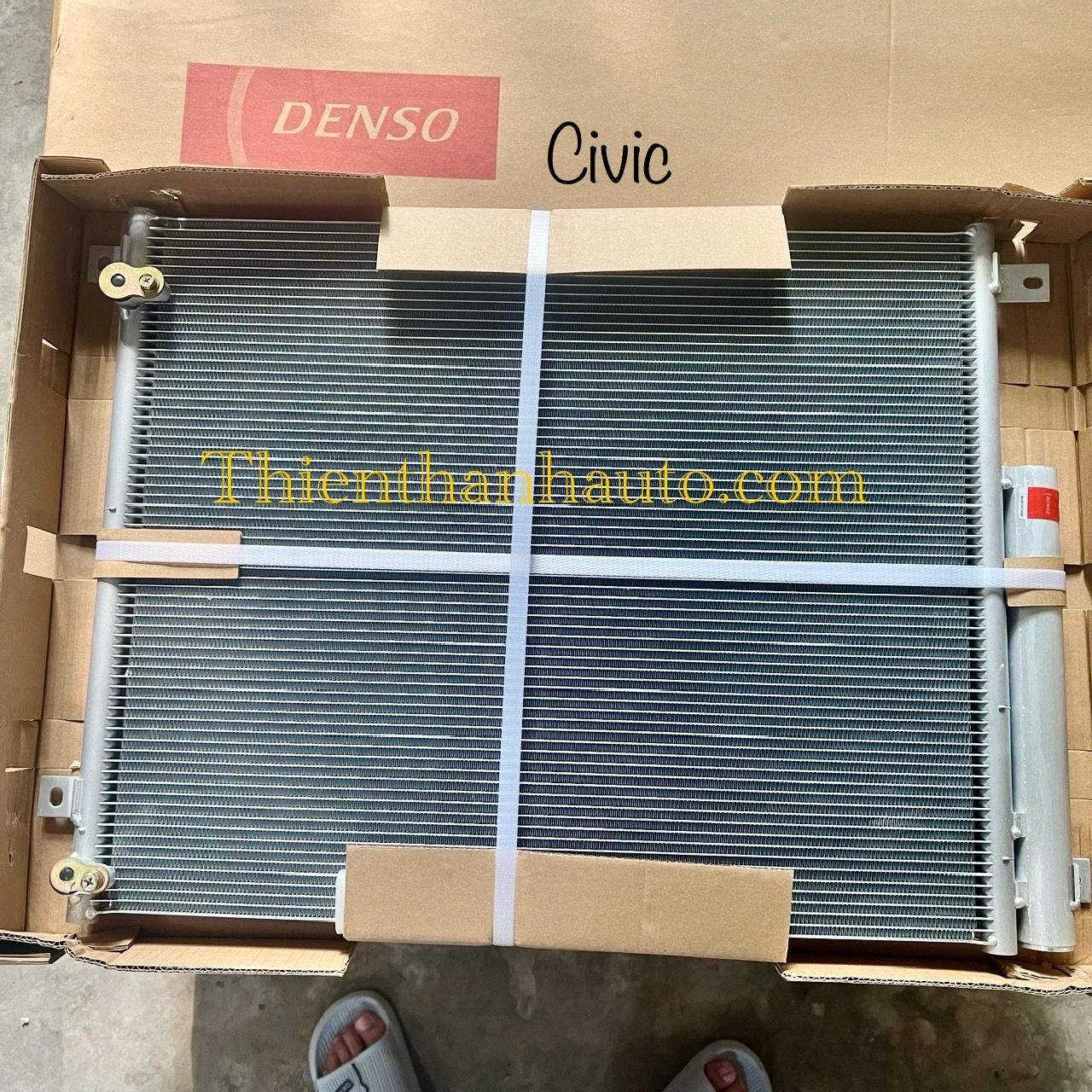 Dàn nóng Honda Civic 2016-2021 - Denso Nhật Bản - 80100TBAA01