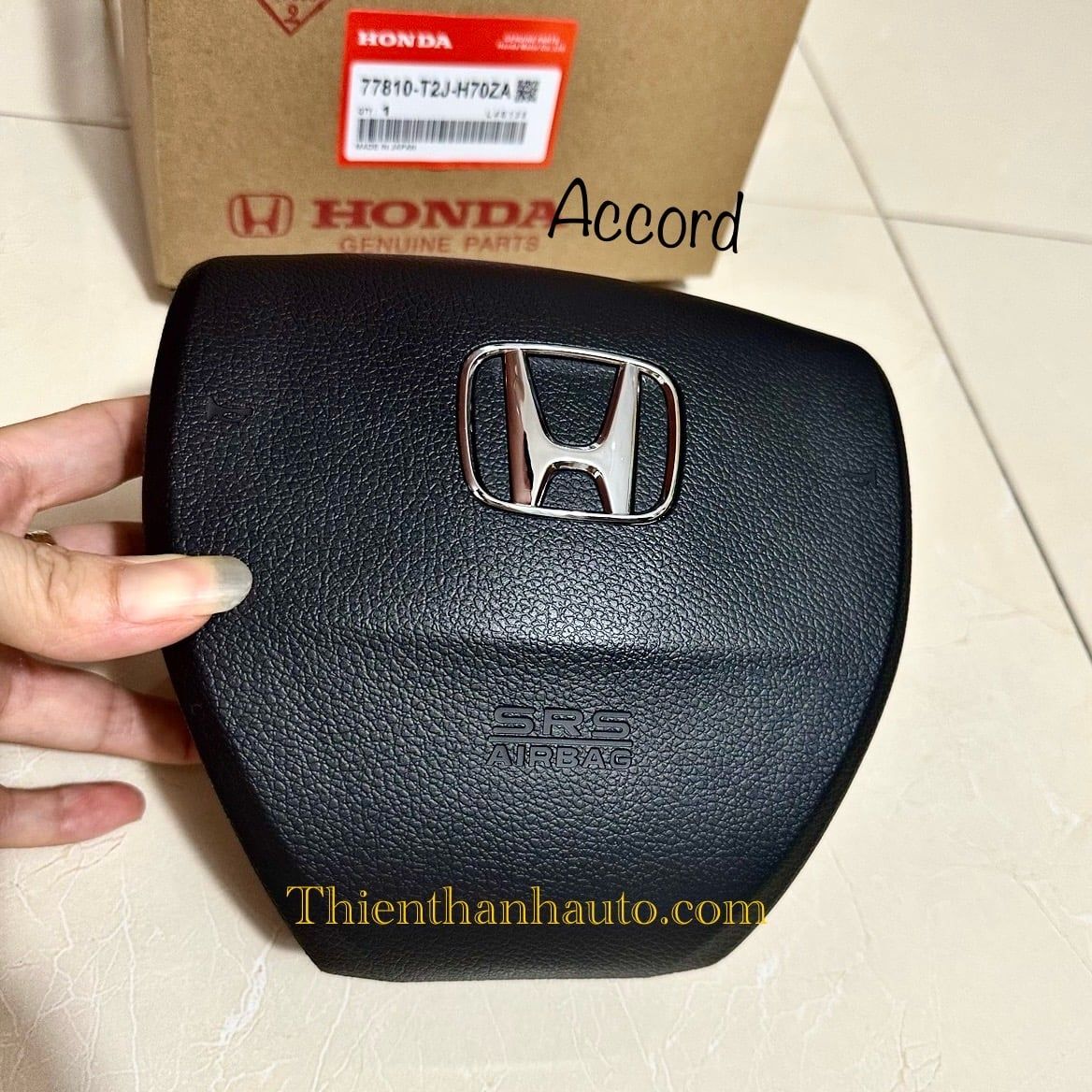 Túi khí vô lăng Honda Accord 2014-2015-2016-2017-2018 chính hãng