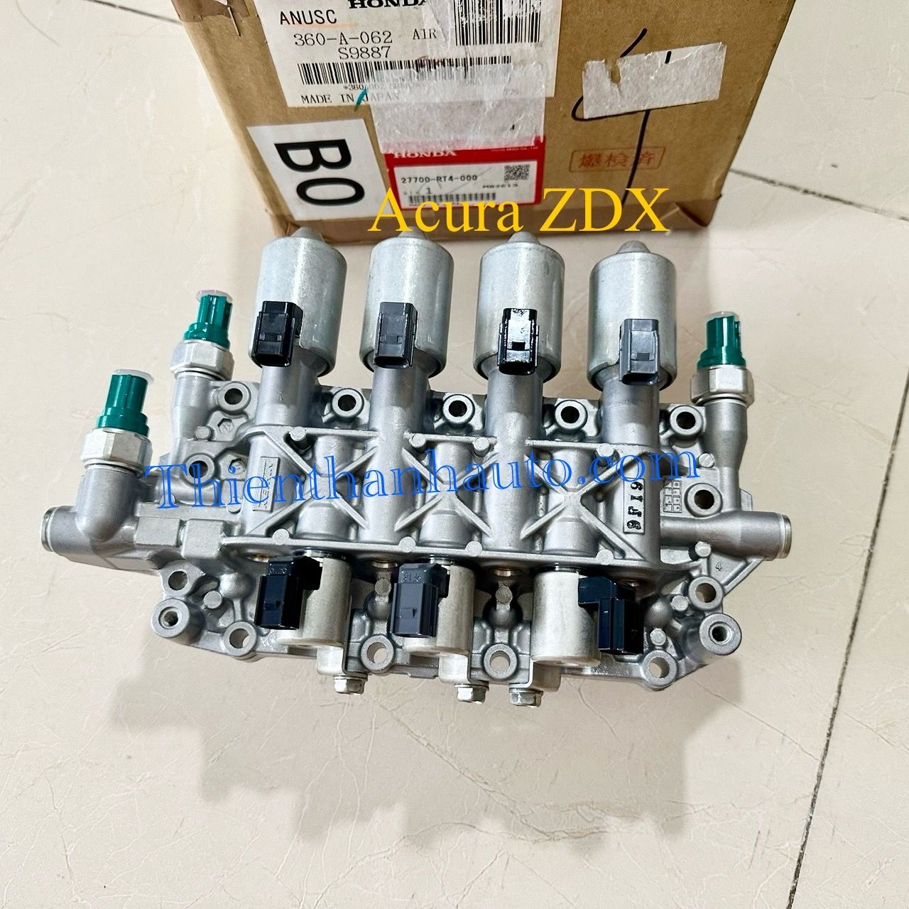 Thân van thứ cấp – cụm van điện từ Acura ZDX chính hãng