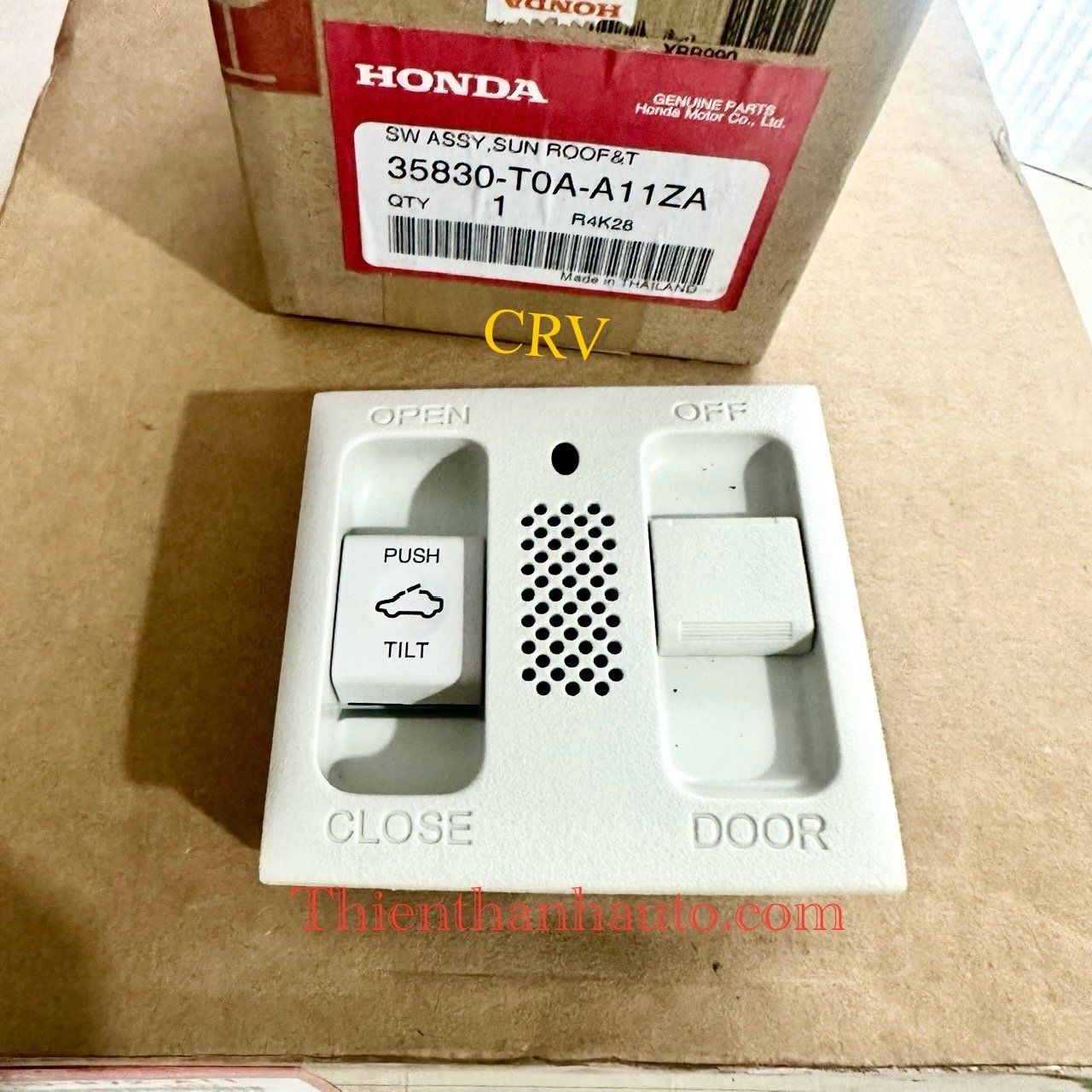 Công tắc cửa sổ trời Honda CRV 2013-2014-2015-2016-2017 chính hãng