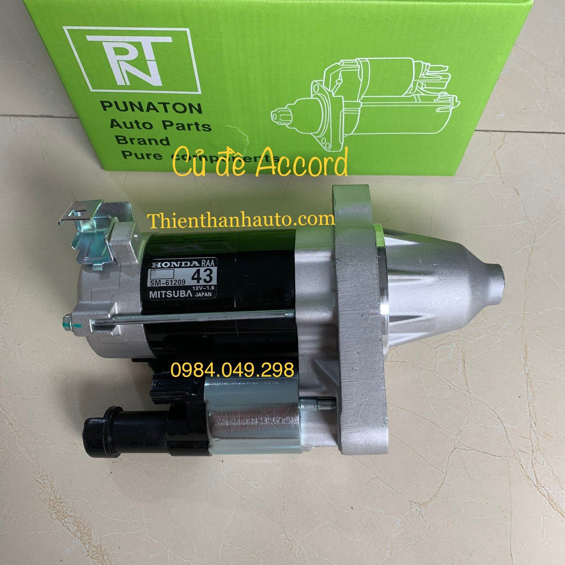 Củ đề - máy đề Honda Accord 2.0 - Xuất xứ Honda Nhật Bản - Tel: 0984.049.298