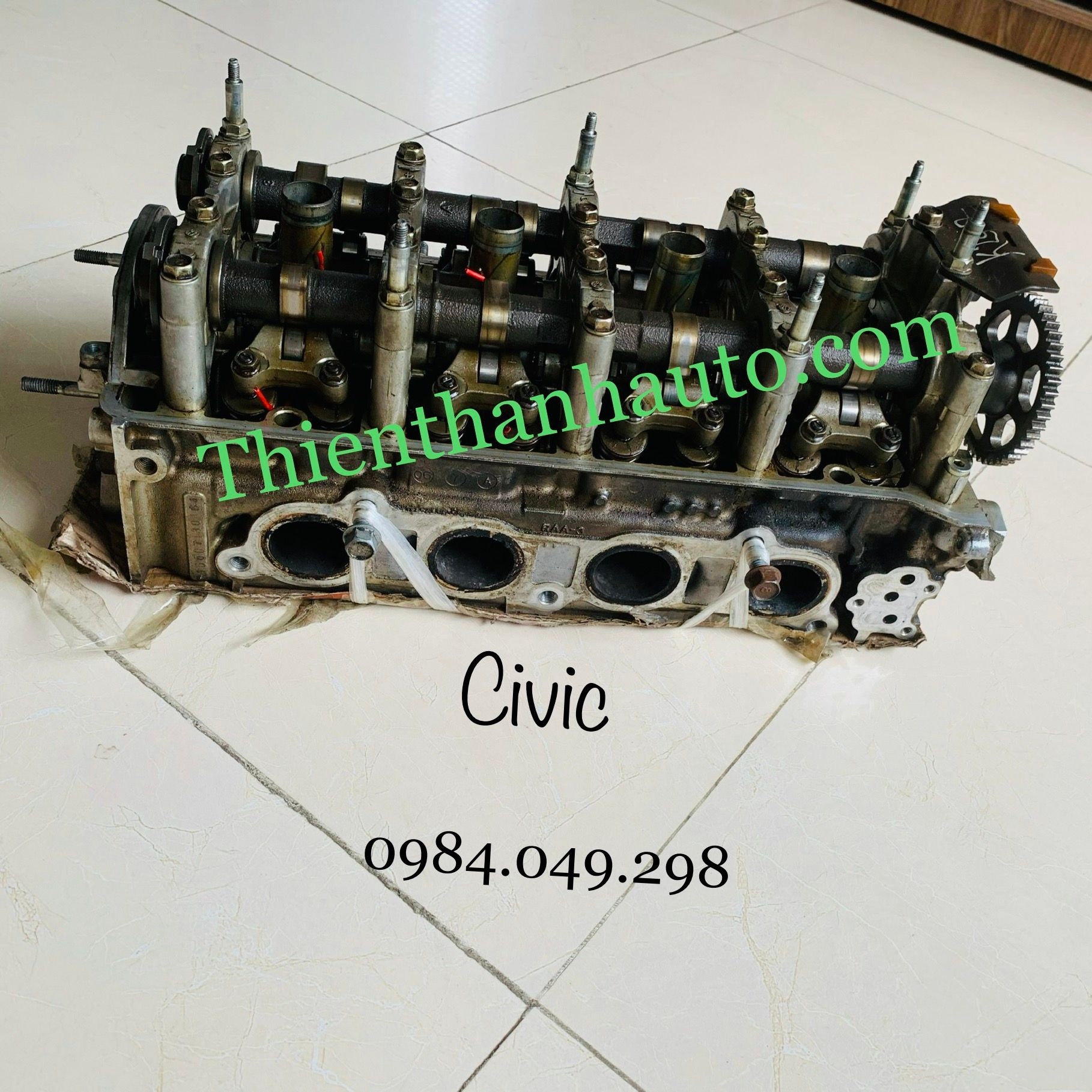 Nắp quy lát - mặt máy Honda Civic 2.0 2006-2007-2008-2009-2010-2011-2012