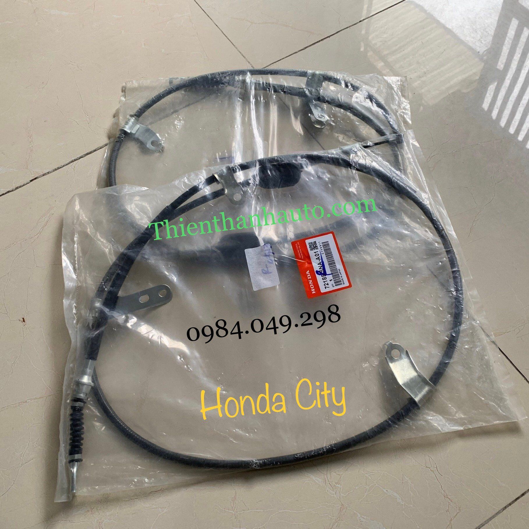 Dây cáp phanh tay Honda City - Thienthanhauto.com