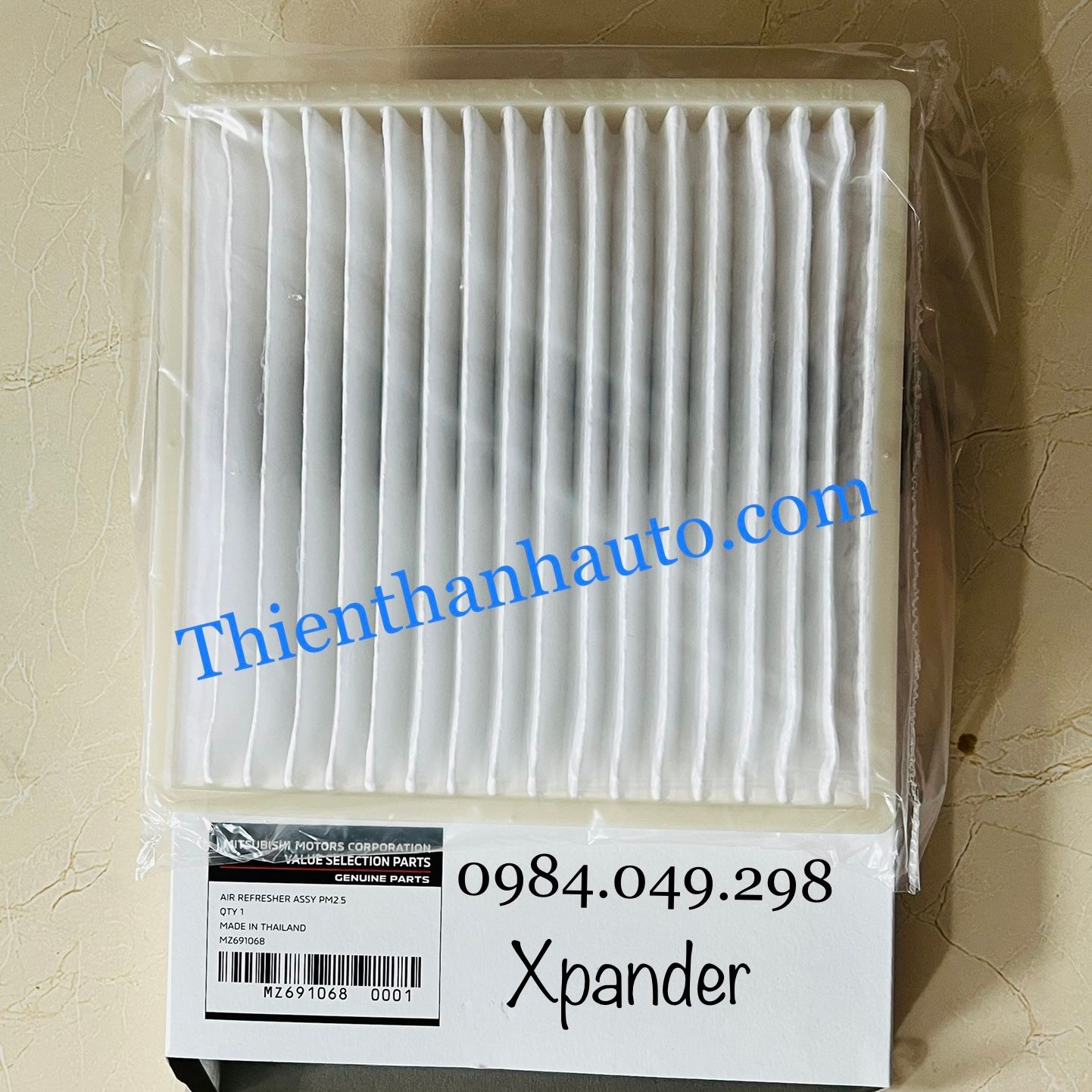 Lọc gió điều hòa Xpander 2018-2019-2020-2021 chính hãng - MZ6910680001