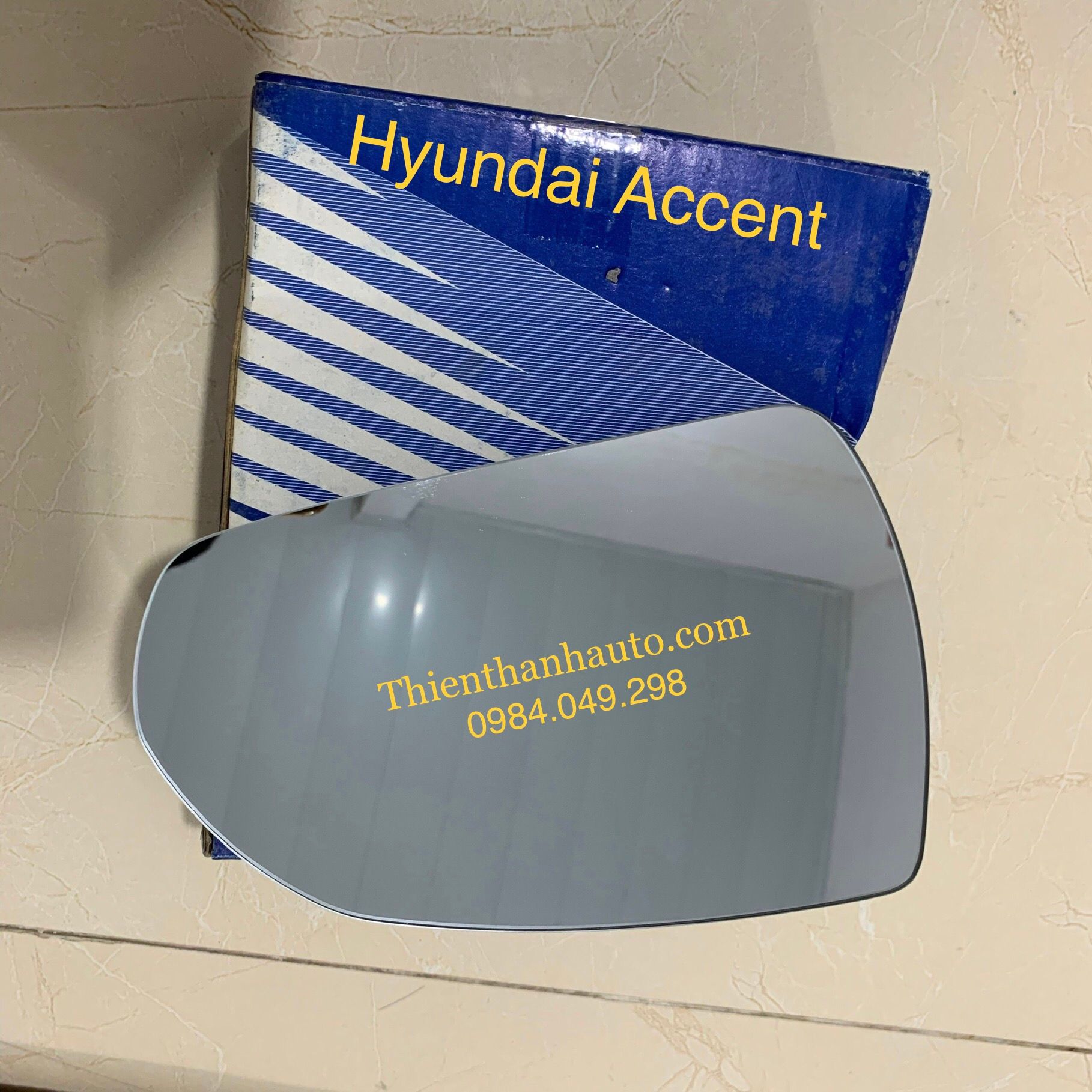 Mặt gương chiếu hậu Hyundai Accent 2018-2020 bên phụ chính hãng - Thienthanhauto.com