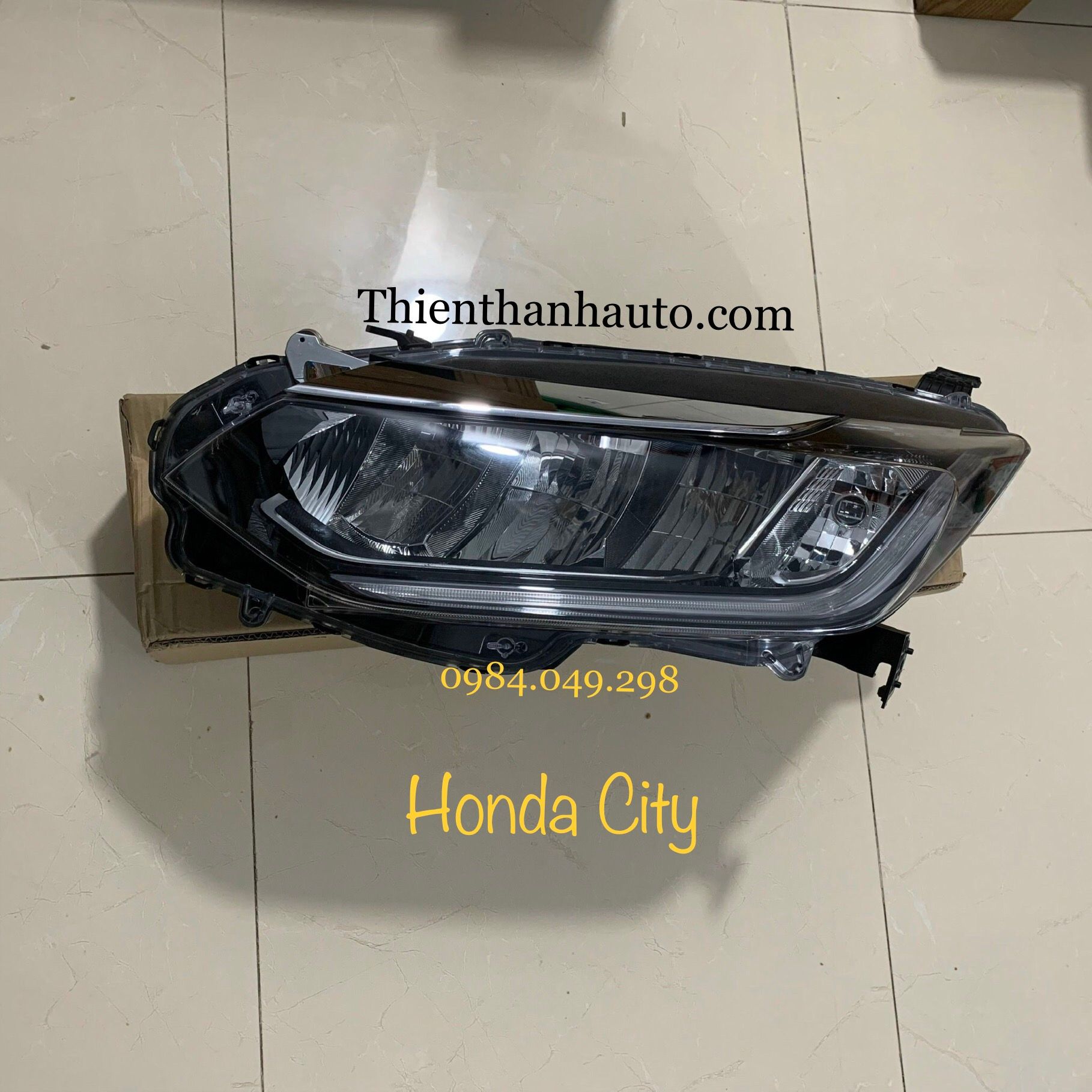Đèn pha bên trái Honda City 2018-2019-2020 bóng LED, giá tốt nhất
