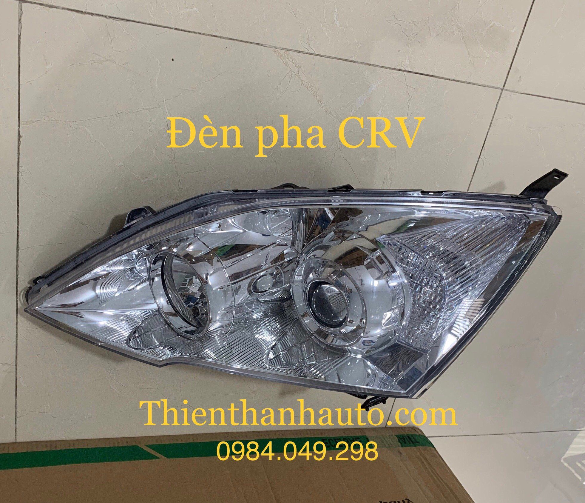 Đèn pha Honda CRV 2007-2012 bên lái - Phụ tùng ô tô Thiên Thanh