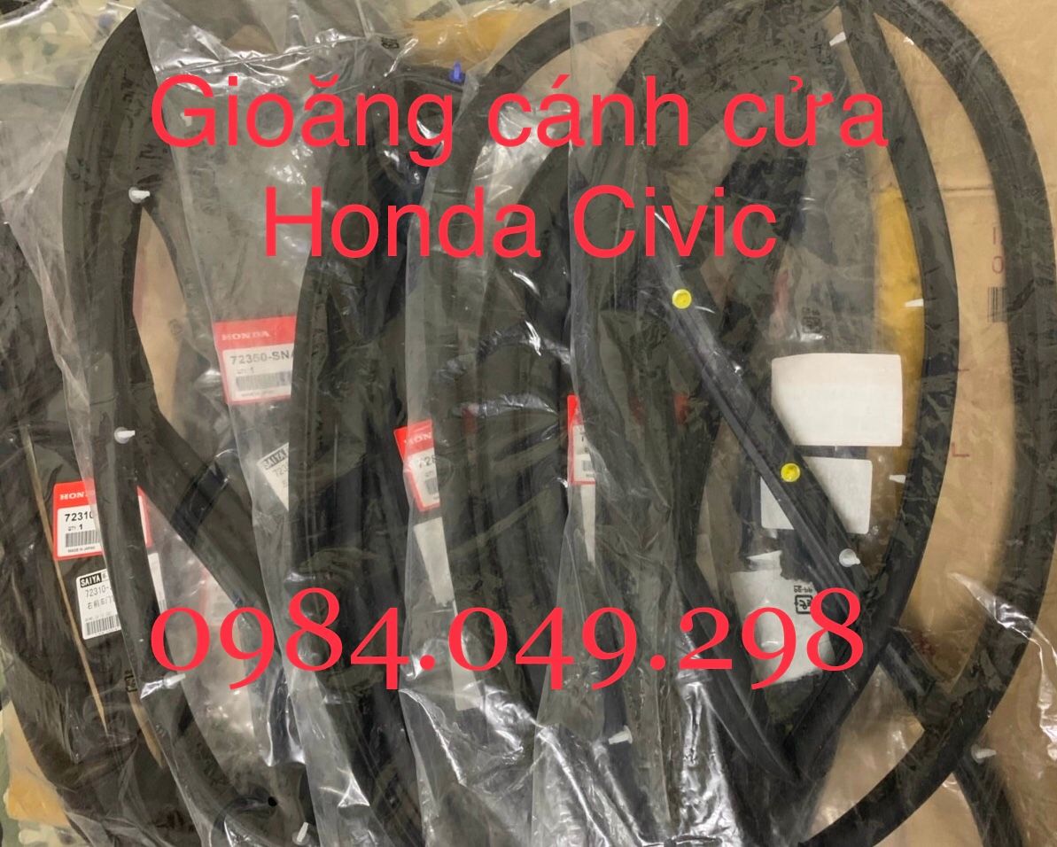 Gioăng - ron cánh cửa Honda Civic 2013 - chính hãng