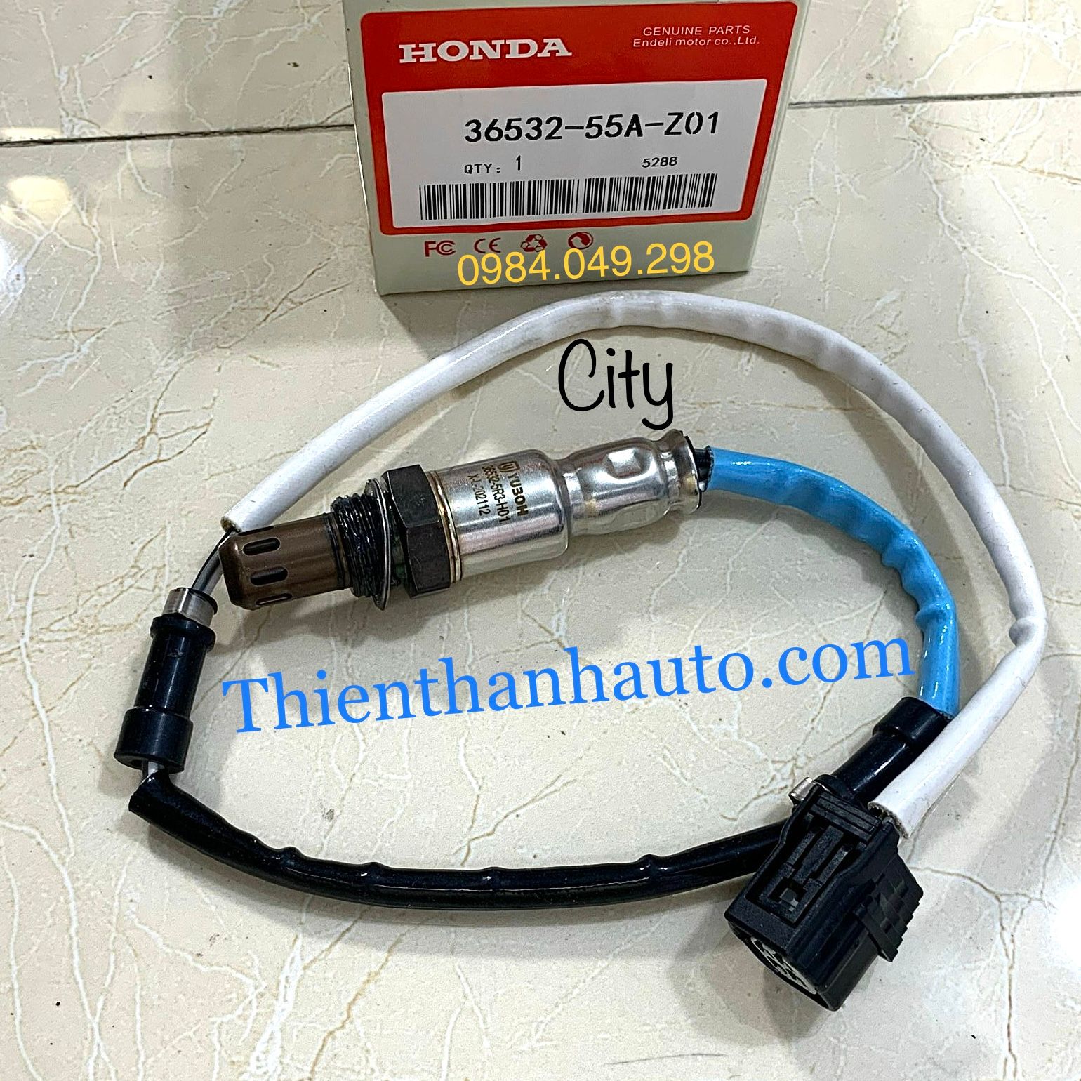 Cảm biến oxy Honda City 2015-2016-2017-2018-2019-2020-2021 - 3653255AZ01