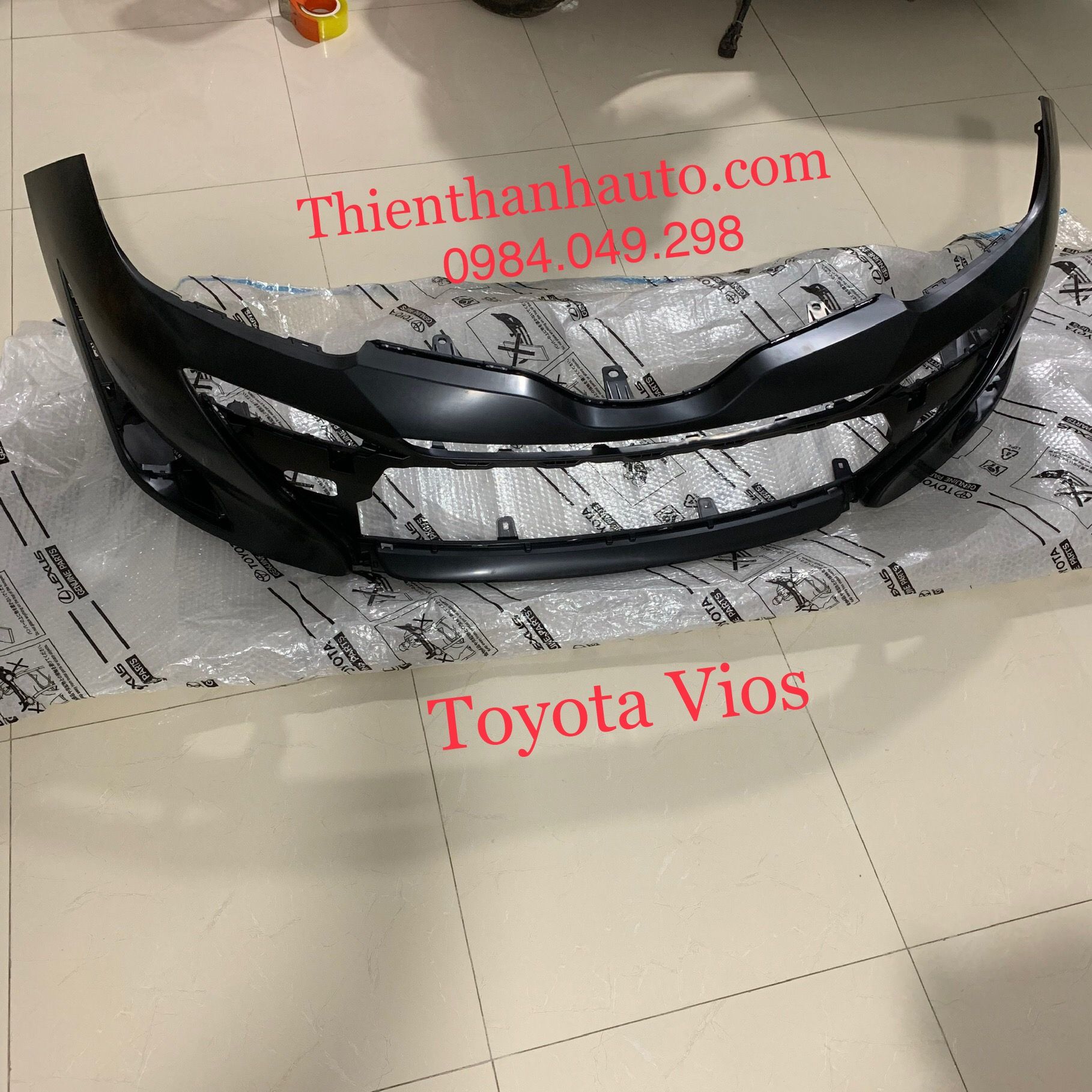 Ba đờ sốc trước - cản trước Toyota Vios chính hãng -Thienthanhauto.com