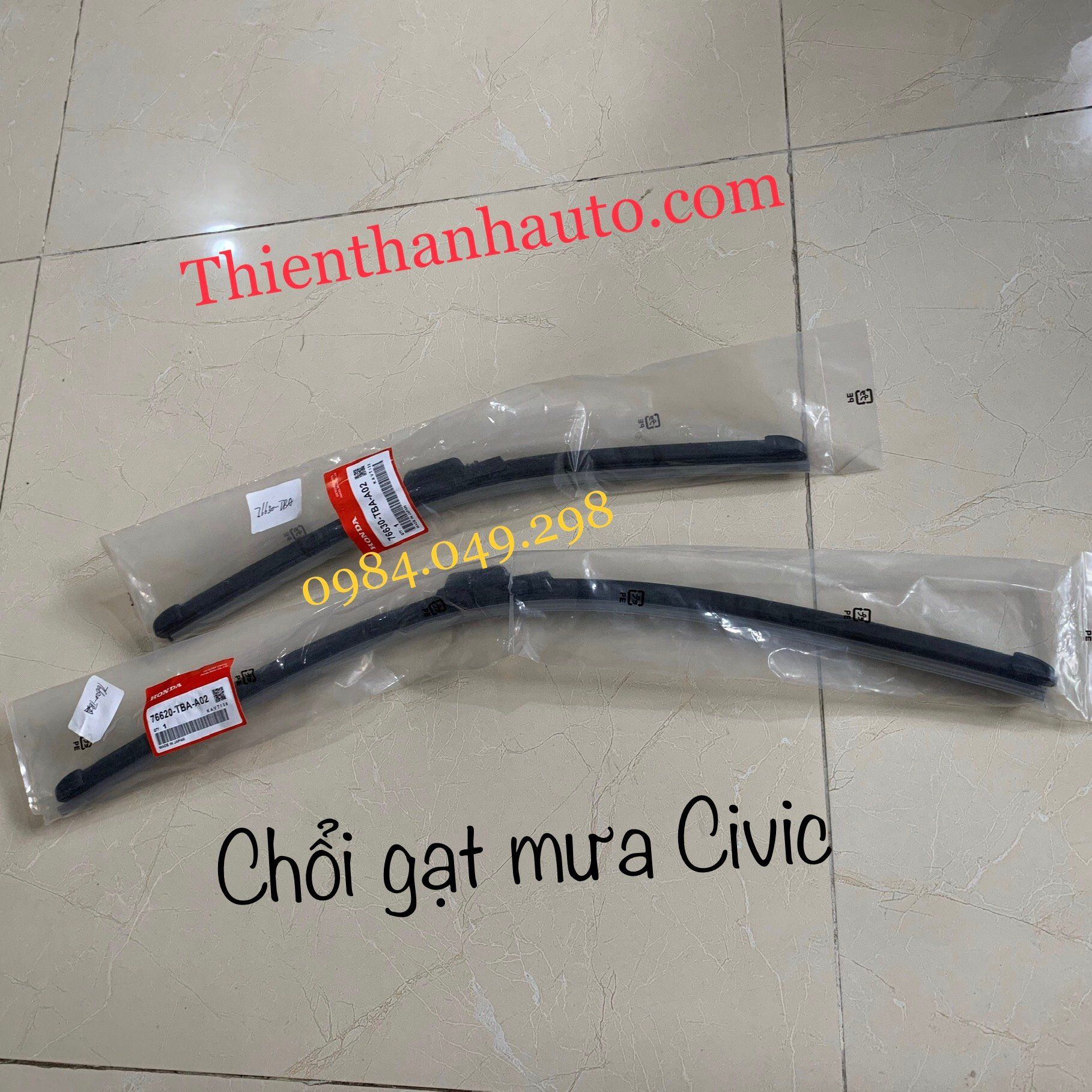 Chổi gạt mưa trước Honda Civic - Made in Japan - Thienthanhauto.com